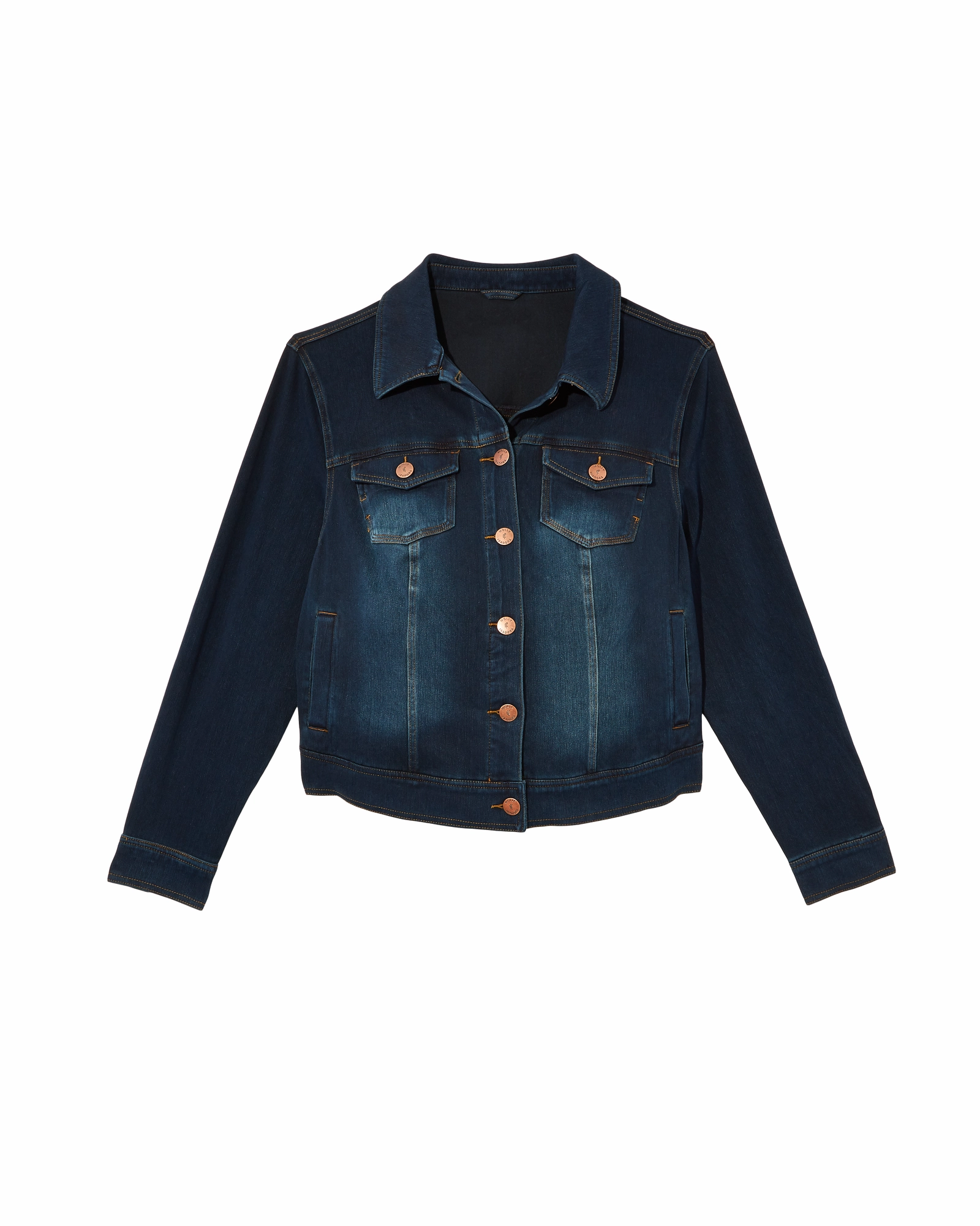 Kathy Denim Jacket | Dark Wash High - end