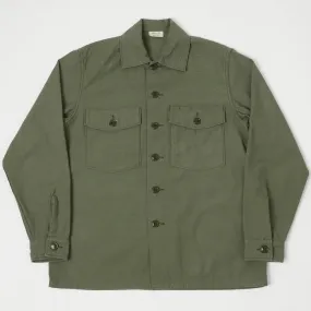 comfortable option Buzz Rickson's OG-107 Sateen Utility Shirt - Olive