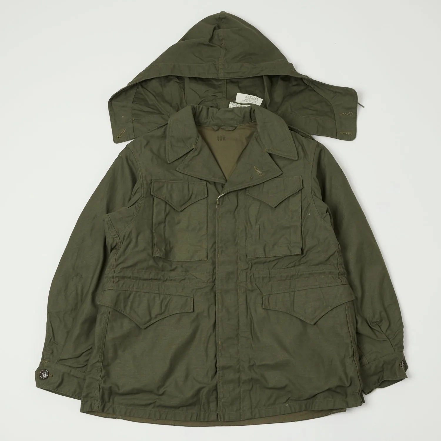 Buzz Rickson's U.S. Army M-1943 Field Jacket - Olive Drab AirflowVents