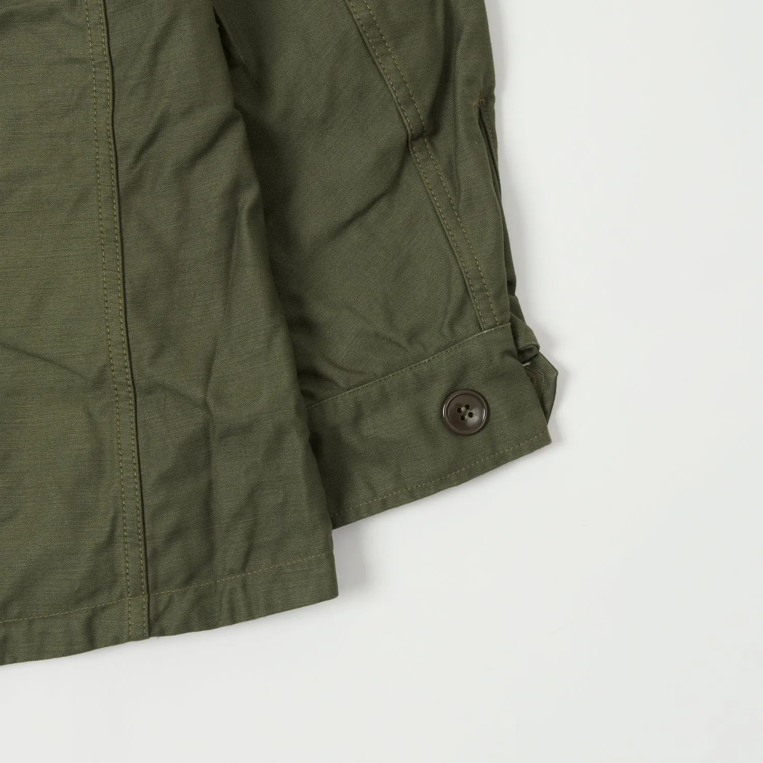 Articulated Elbows Heavyweight Warmth Buzz Rickson's U.S. Army M-1943 Field Jacket - Olive Drab