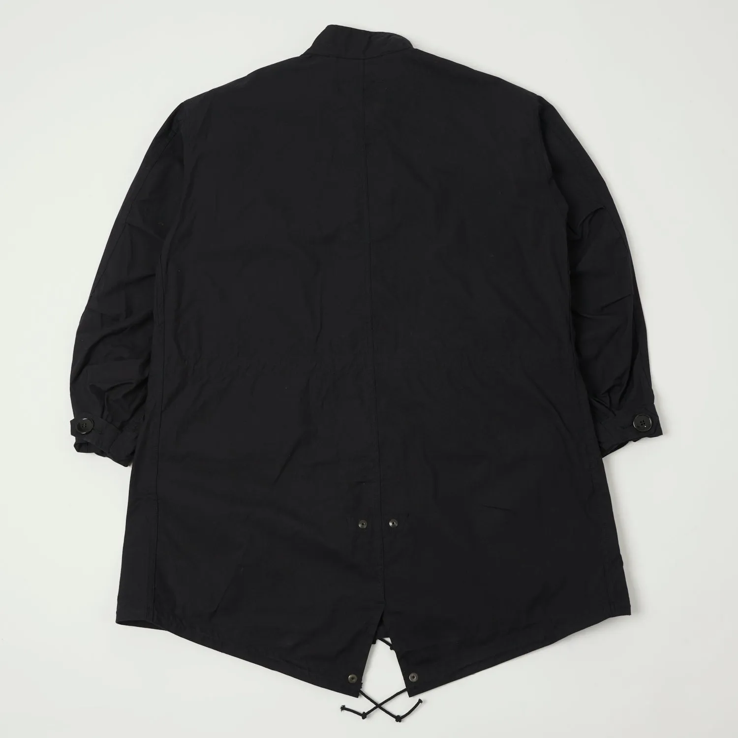 Convertible 2 In 1 Function Buzz Rickson's x William Gibson Extreme Cold Weather M-65 Parka - Black