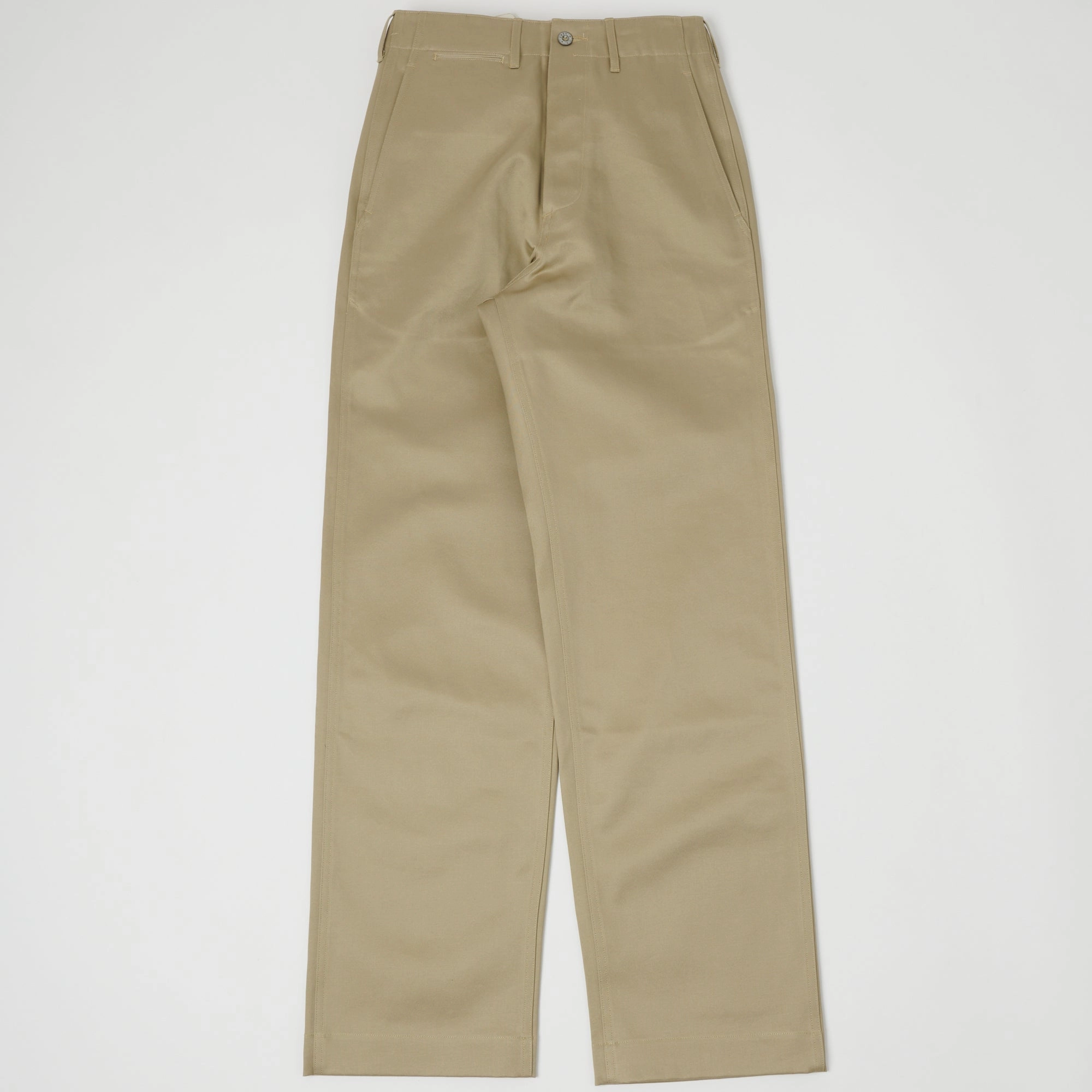Buzz Rickson's 'Early Model' 1942 Chino - Khaki Quality Fabric Tagless Design