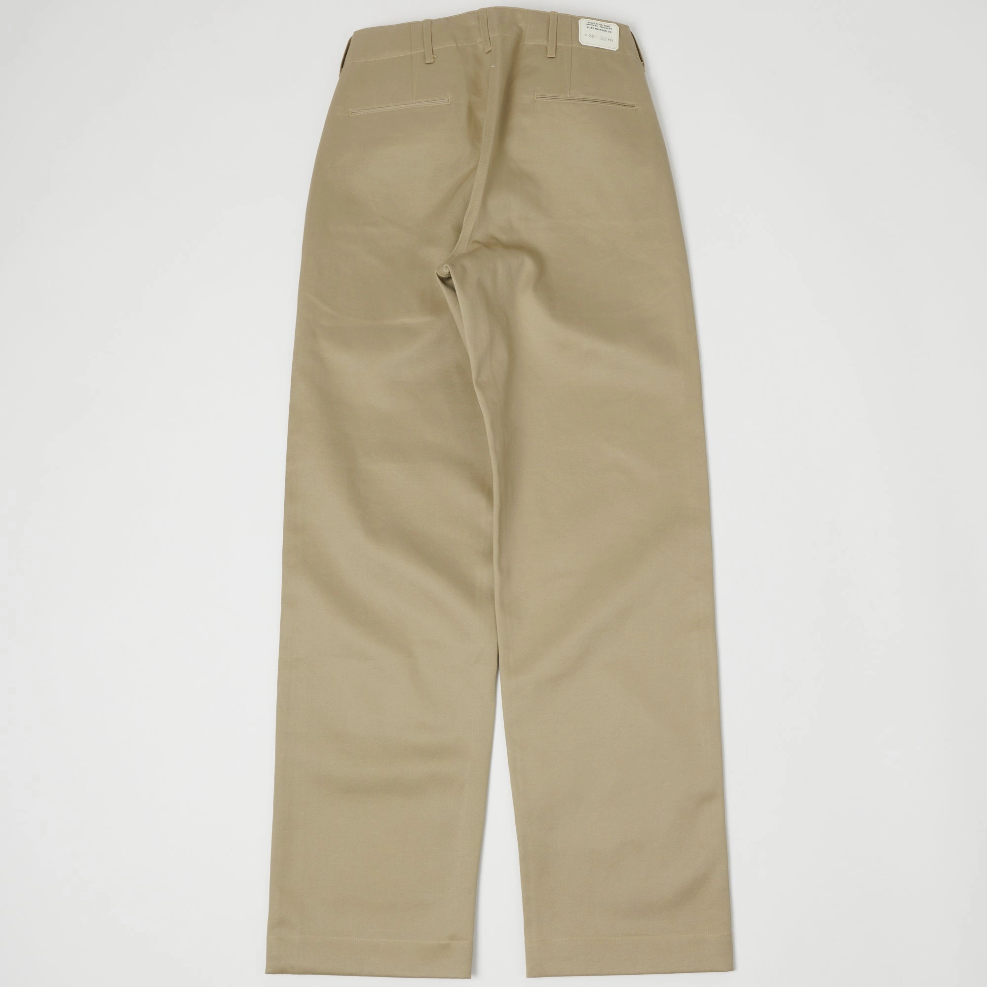 Soft Waistband Buzz Rickson's 'Early Model' 1942 Chino - Khaki