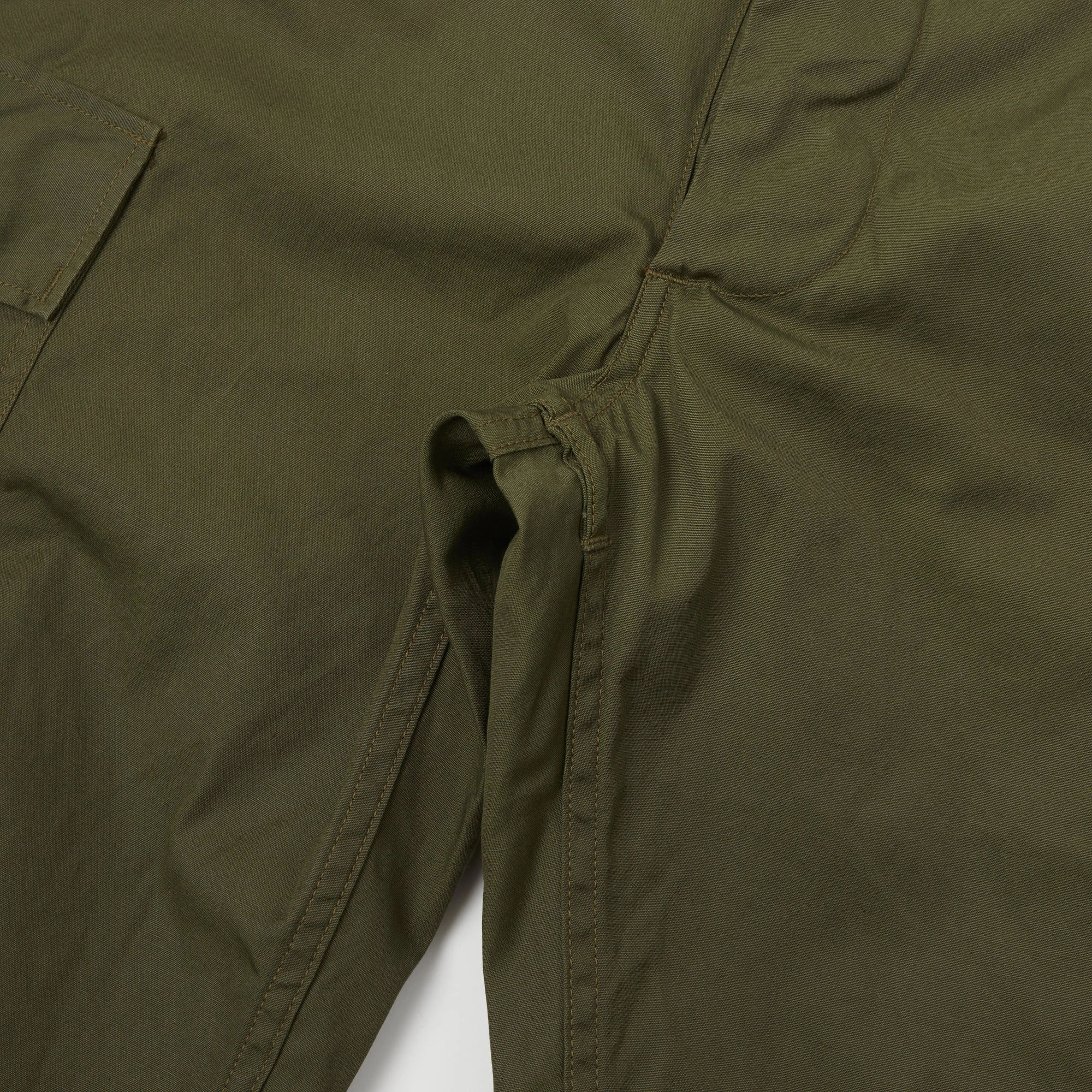 AntiSnagZippers Buzz Rickson's Wind Resistant Poplin Trouser - Olive