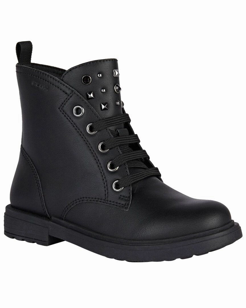 Double Stitched Seams Geox Eclair Leather Bootie