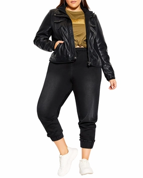 Functional Warmth Kiara Hoodie Jacket | Black