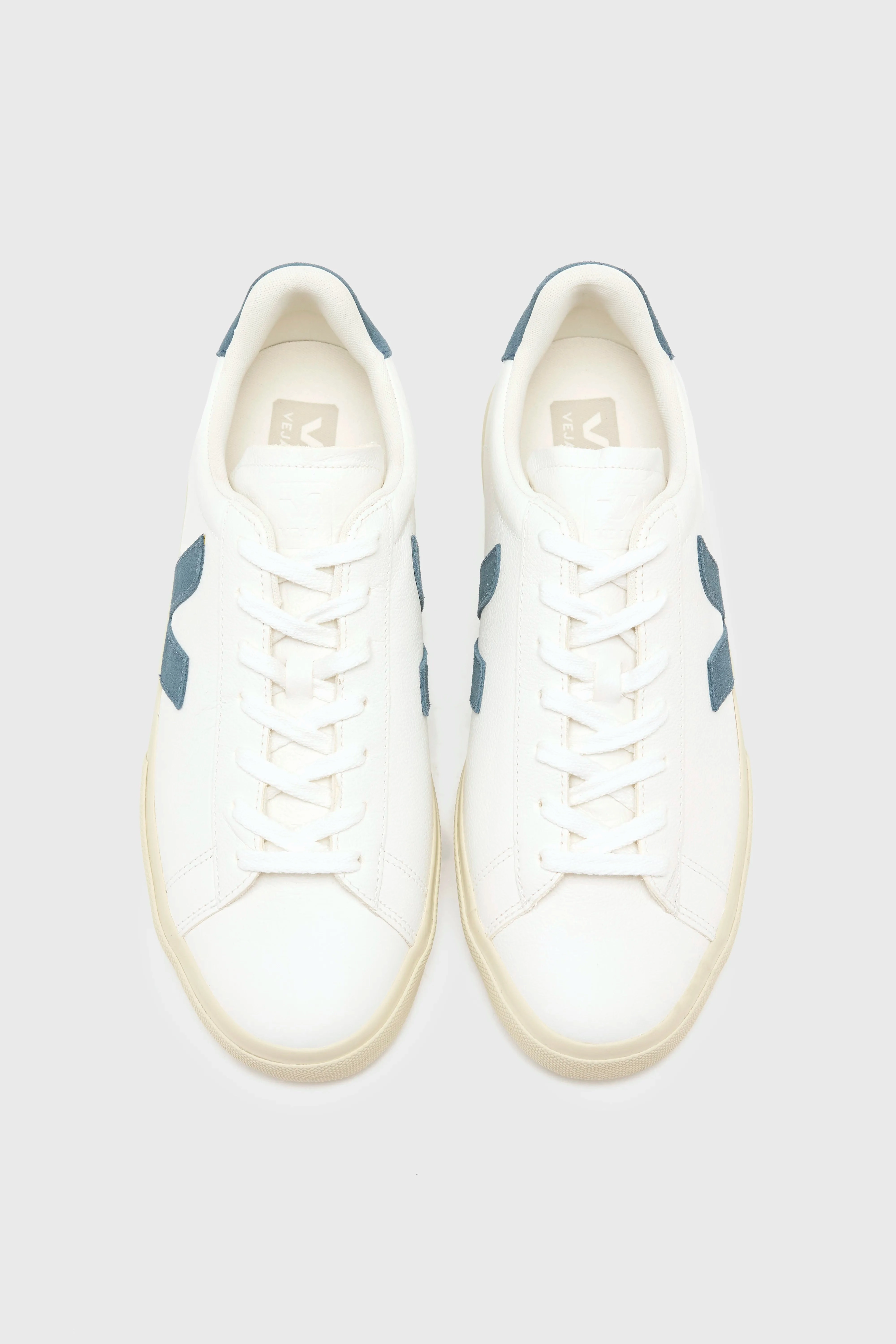 narrow - fit running shoes Adjustable lacing Campo Chromefree Leather for Men (241 / M / WHITE)