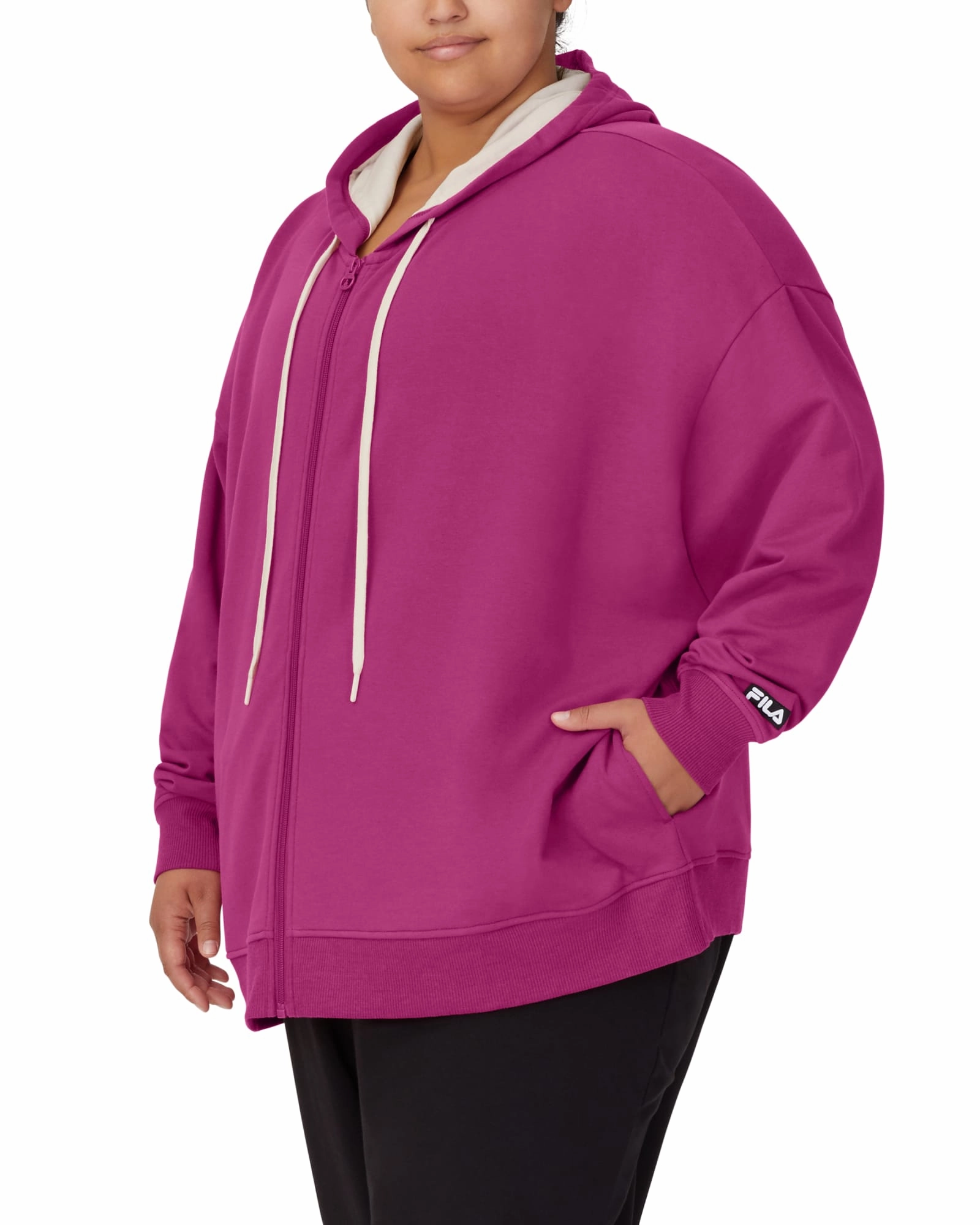 Continue suitable for advertising campaigns Harmony Hooded Jacket | Fuchsia