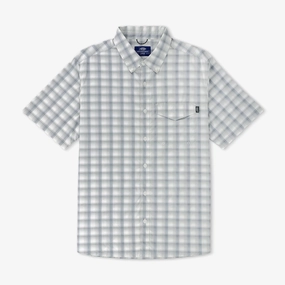 Portside SS Vented Fishing Shirt Striped Design