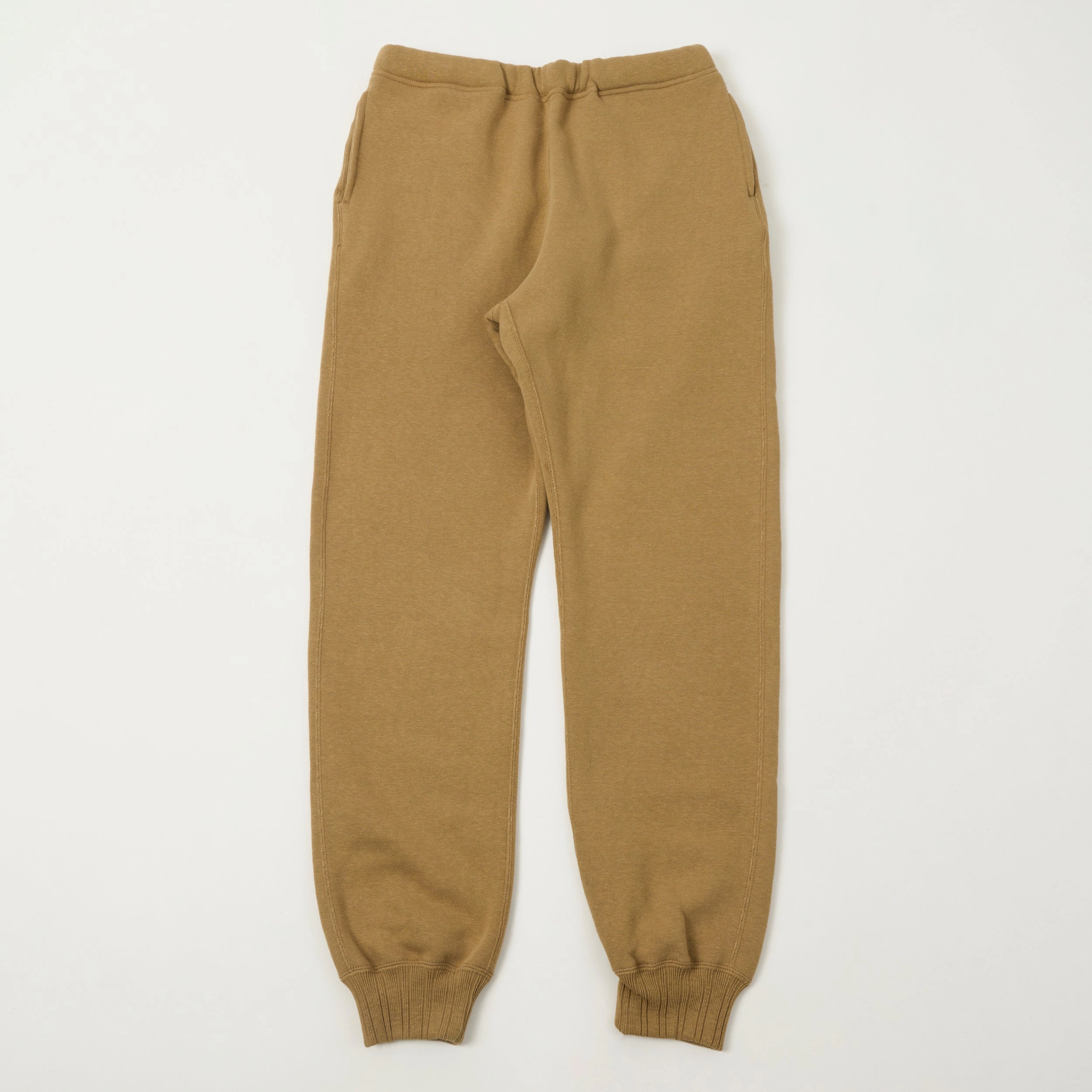 Cycling Fit Full Count 3743 'Mother Cotton' Sweatpants - Beige