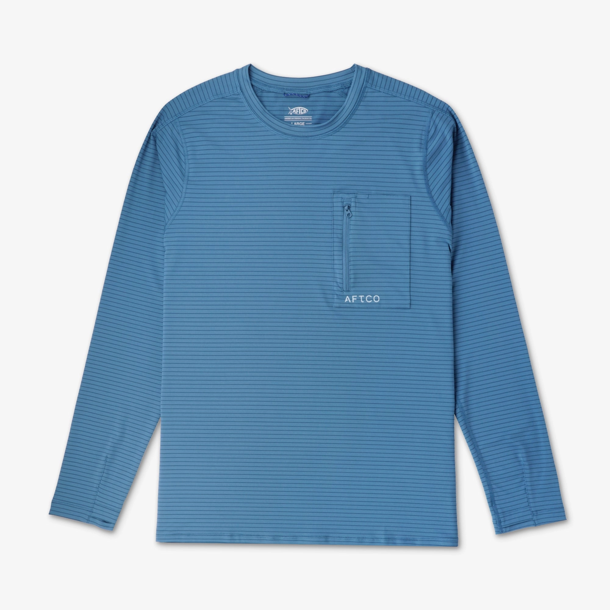 Mountain Retreat Holiday Special Channel LS Performance Shirt