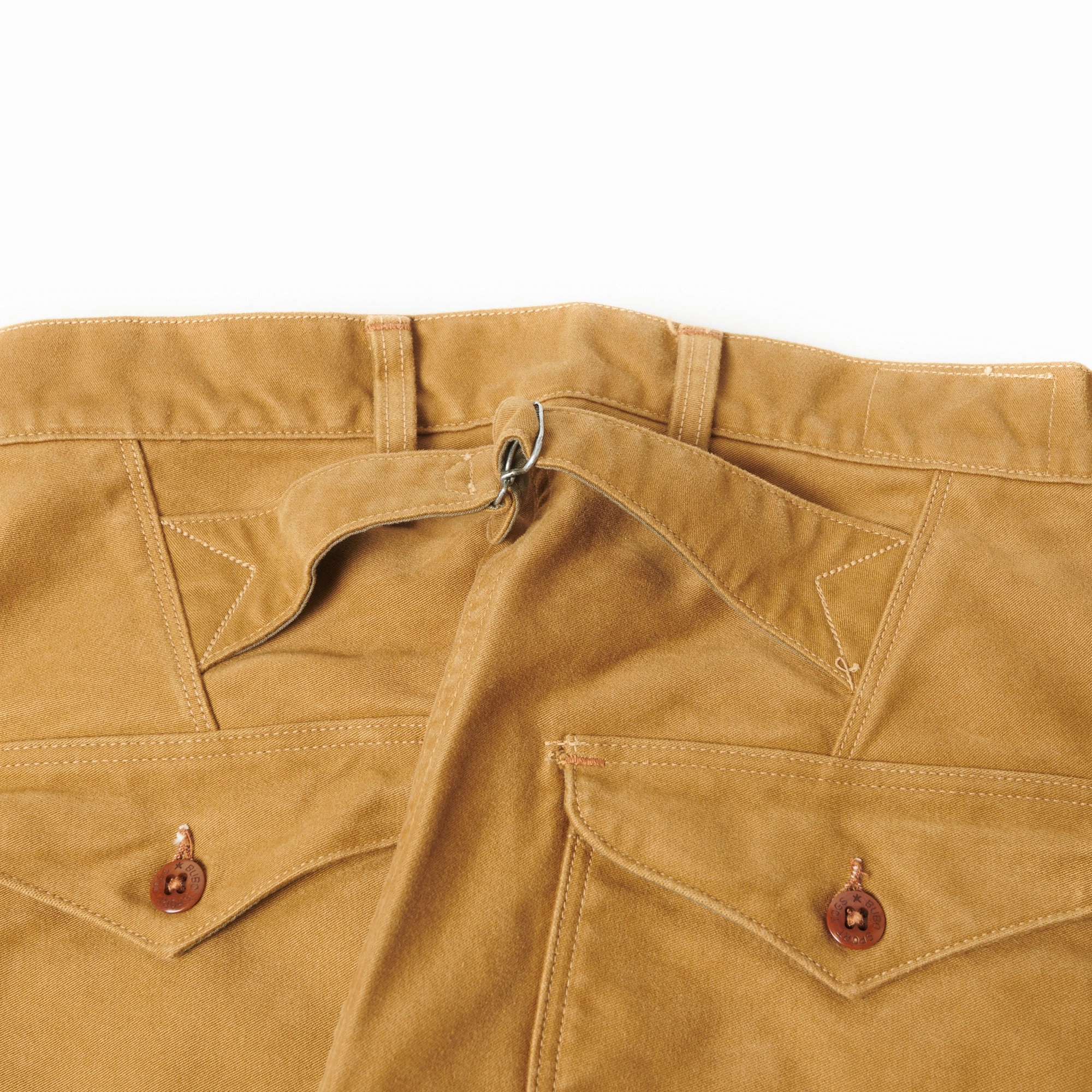Freewheelers & Co Great Lakes 'Utica' Trouser - Camel Chilly Weather Comfort
