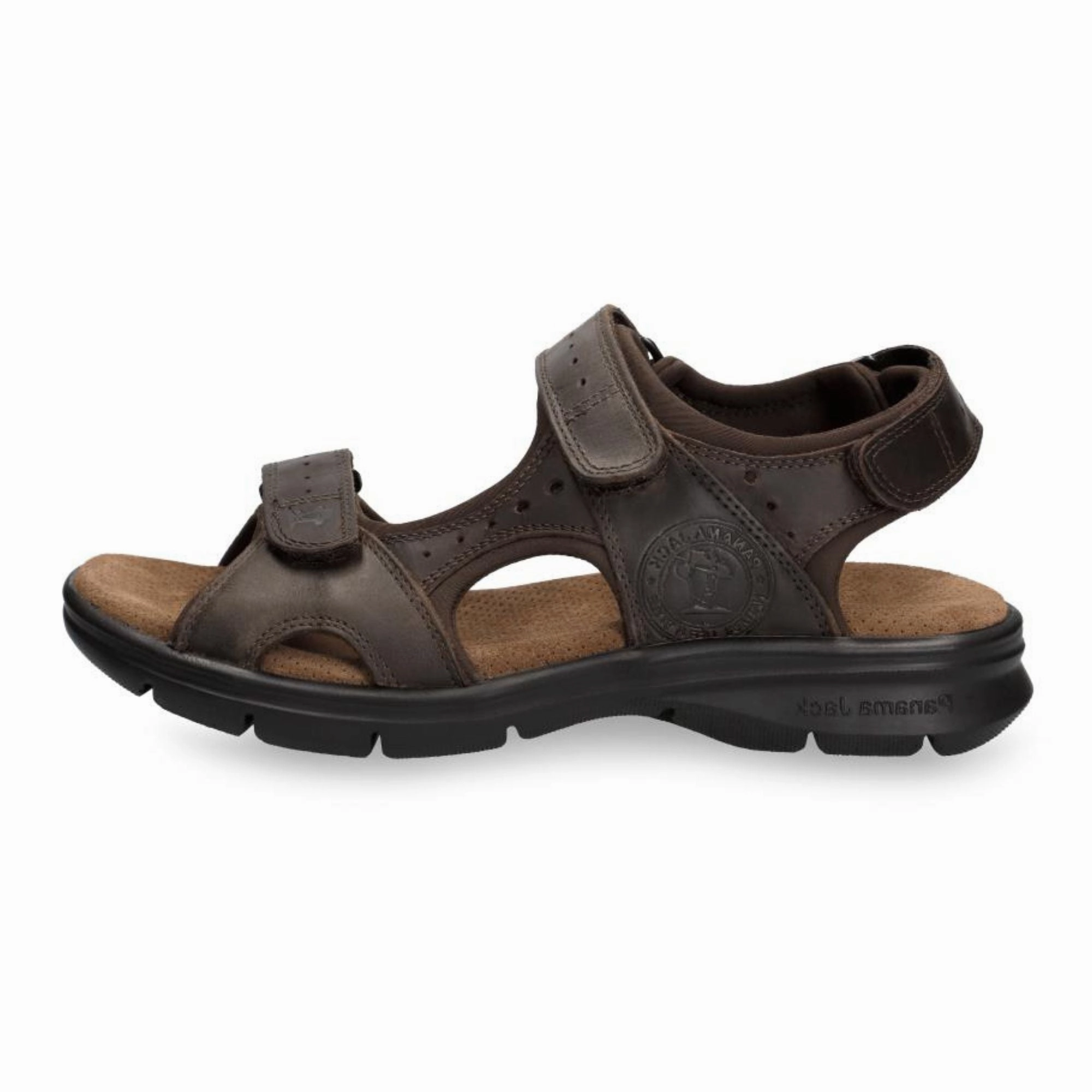 Fast Slide Panama Jack Salton C1 - Men's Open Toe Leather Sandals