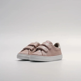 Fashion Go Festival Ready Cienta 80067-03 Sneaker Girls Pink Glitter Canvas Casual Shoes JOBB2132