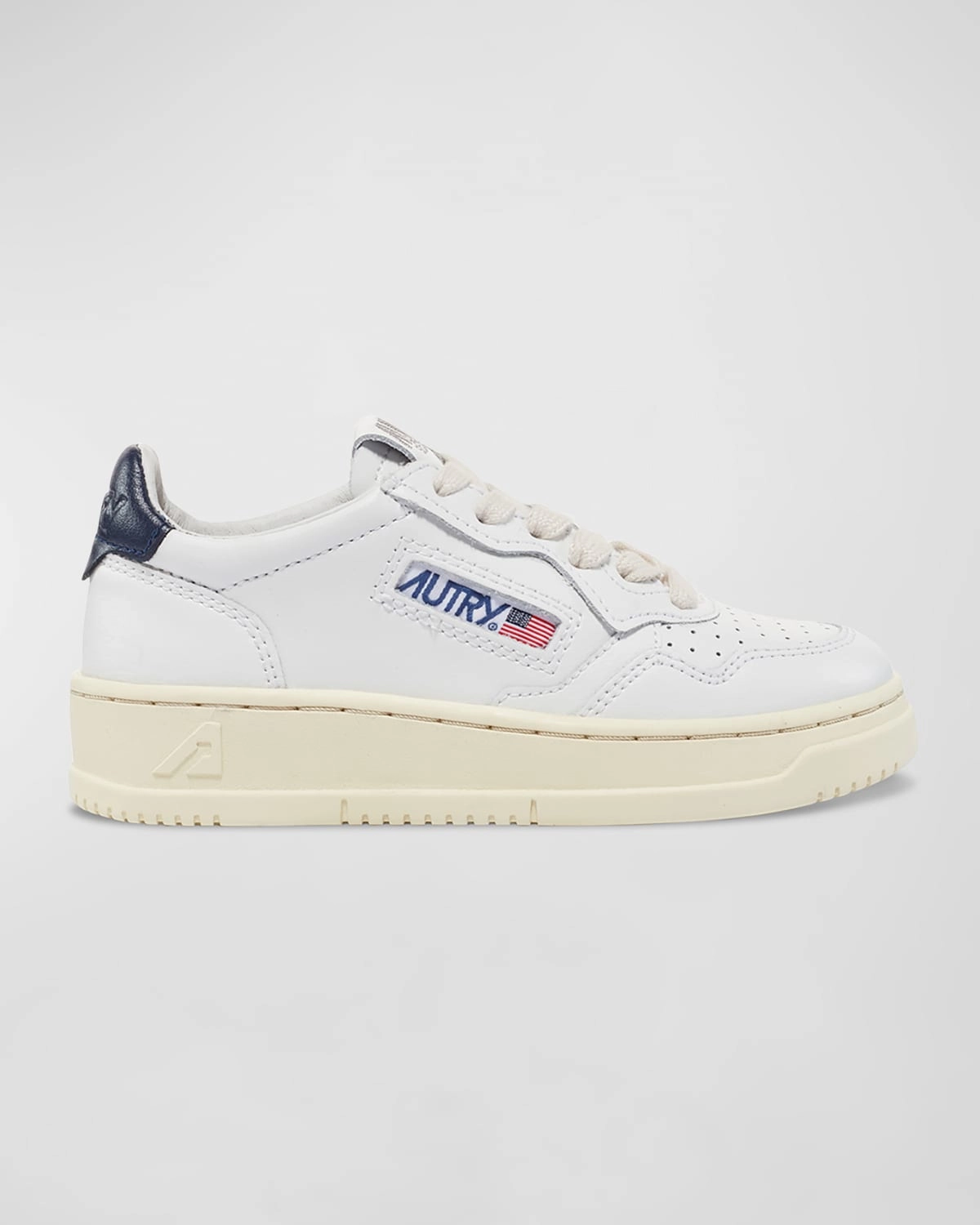 Perimeter Cushioning GoodGrip Kid's Medalist Low-Top Bicolor Leather Sneakers, Toddlers/Kids