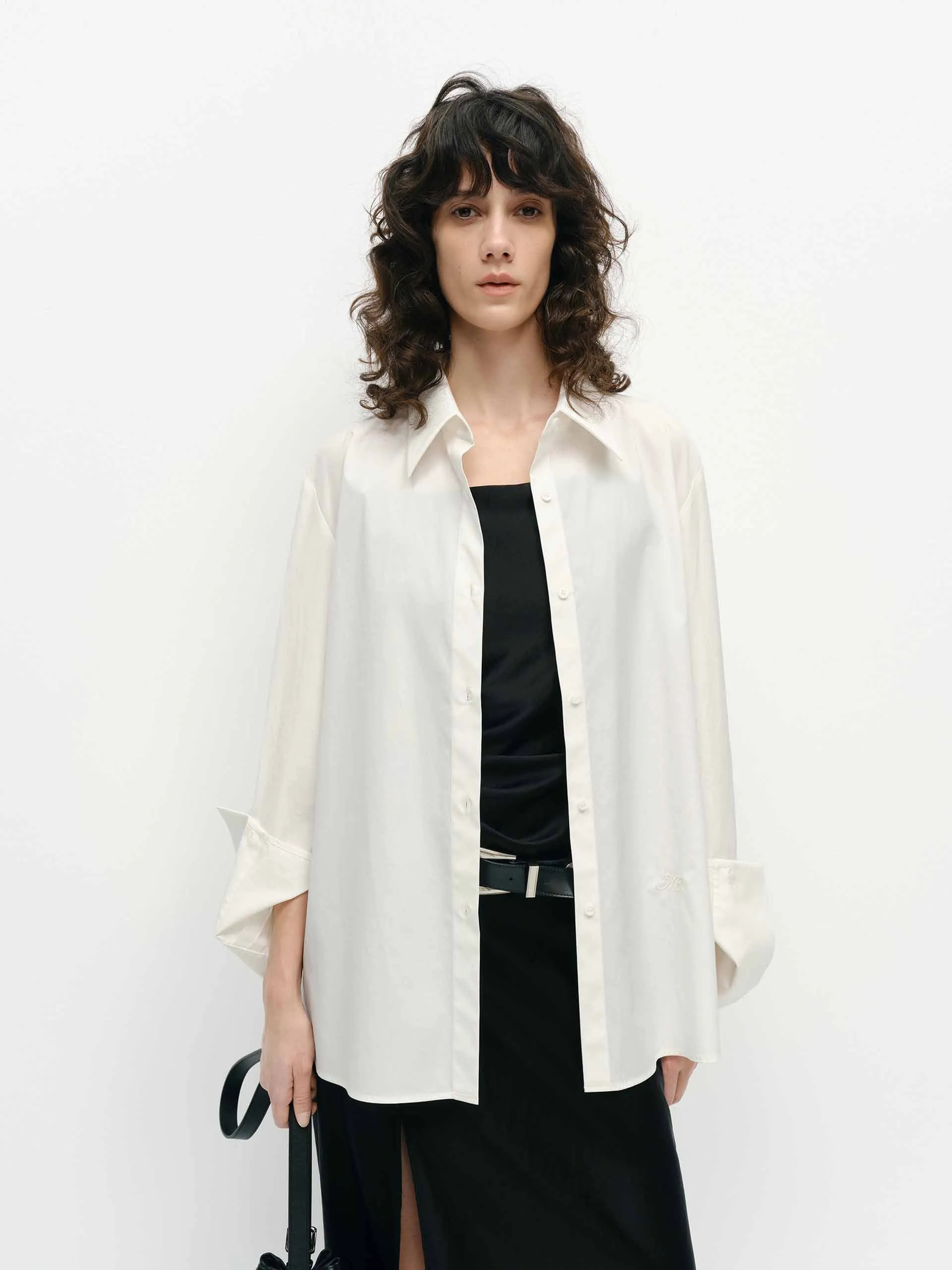 Classic Cotton Loose Shirt Cool Comfort