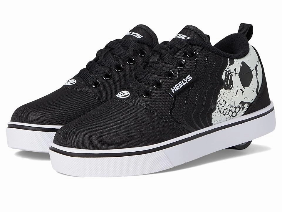 Heelys Pro 20 Prints HE01081001 Sneakers Kids Black White Skate Shoes VER631 Stylish Appearance