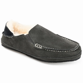 Territory Solace Genuine Sheepskin Fold-down Heel Moccasin Slipper Fast Slip Comfort Padding
