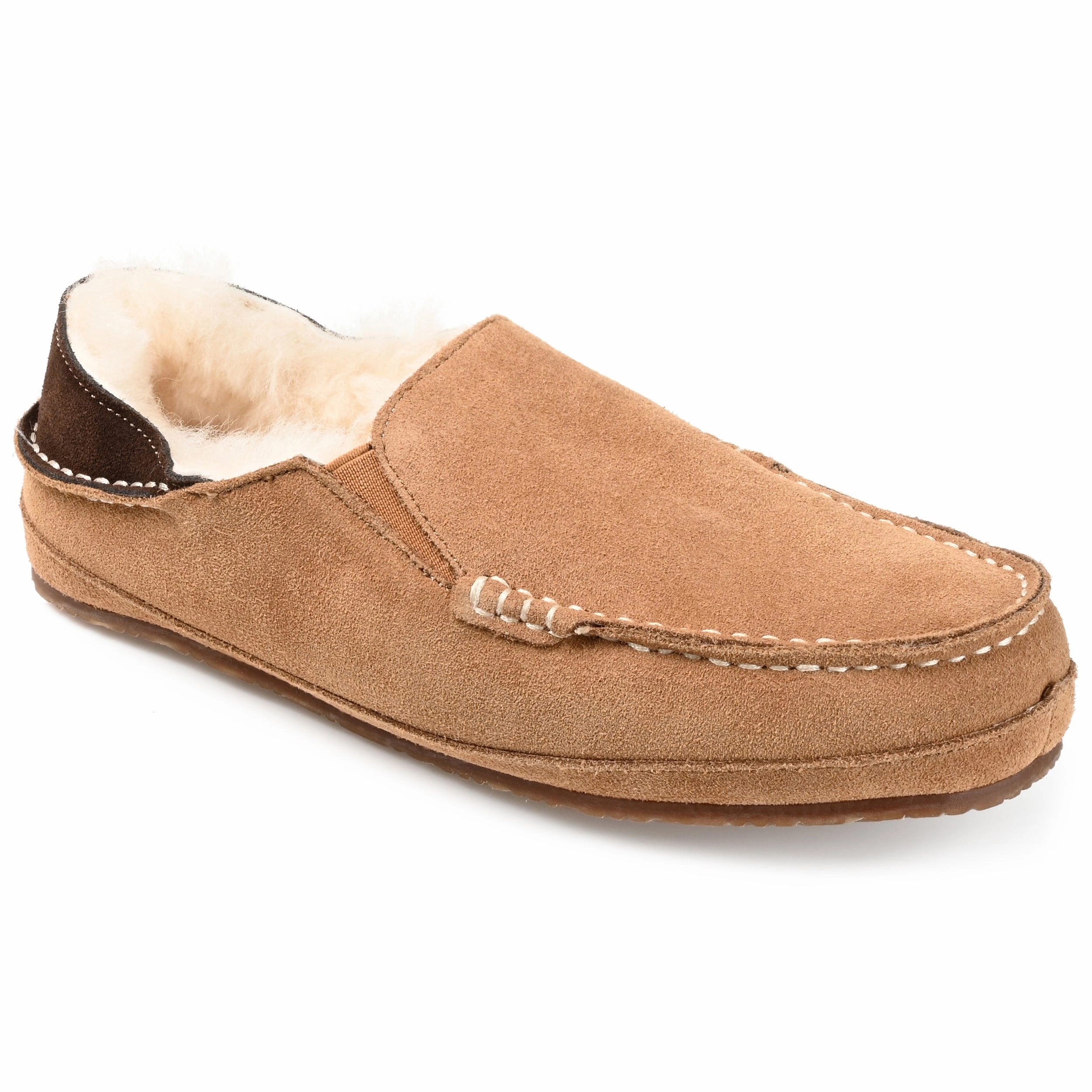 Territory Solace Genuine Sheepskin Fold-down Heel Moccasin Slipper Multi   Purpose
