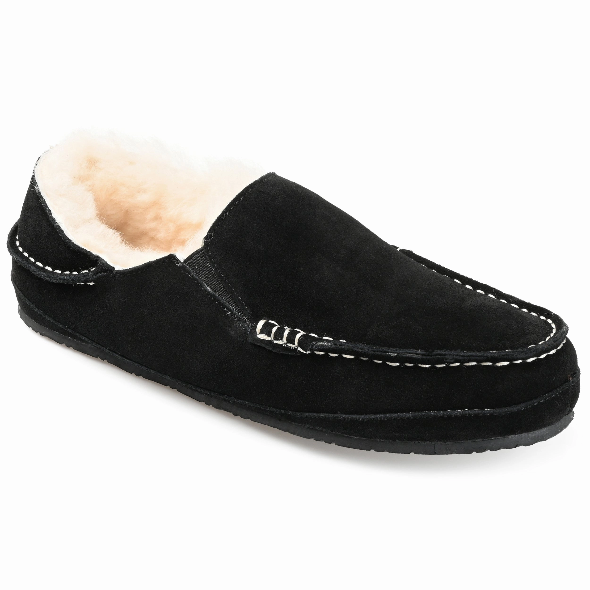 Territory Solace Genuine Sheepskin Fold-down Heel Moccasin Slipper Comfortable for trail running