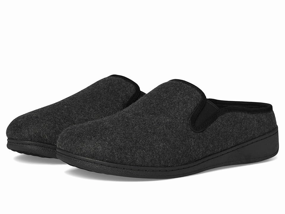 Vionic Unwind J0763F1001 Slippers Men's Black Round Toe Slip On Mules ZOGG222 (Black,8) Comfortable Slip Lightweight Outsole