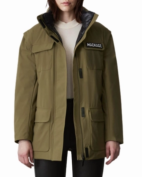 MultiPocketDesign Agata Field Jacket in Olive | Olive