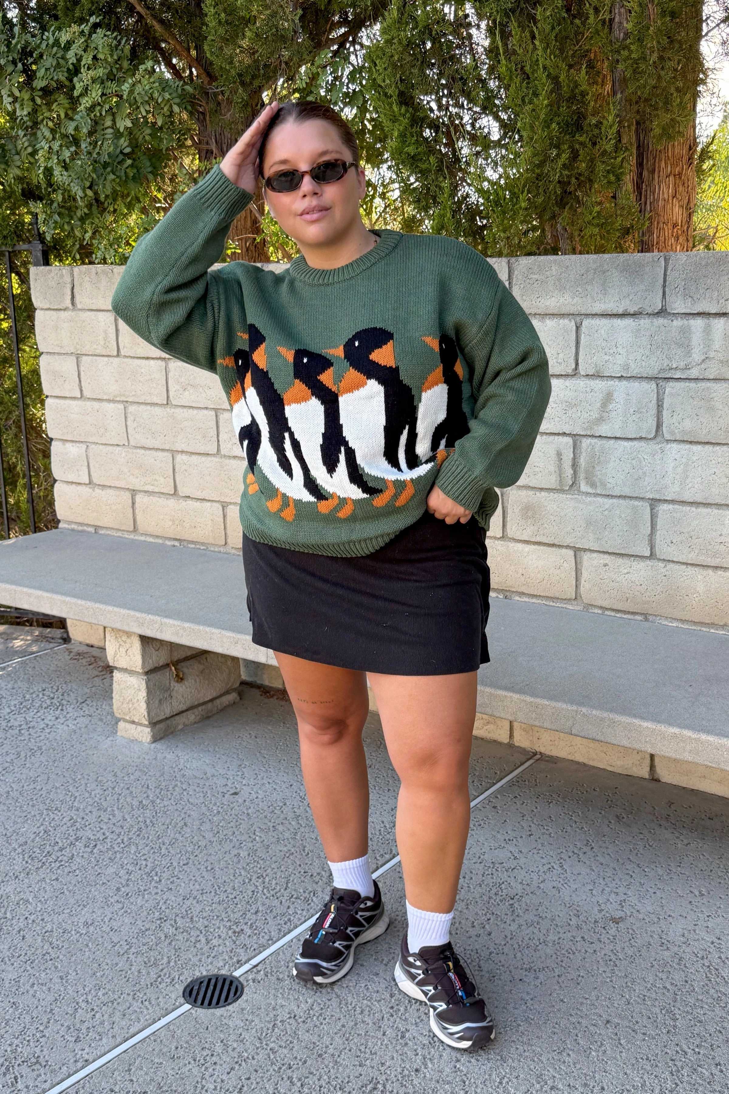 Comfy Knitwear Look Cozy Design Fit Waddle Sweater