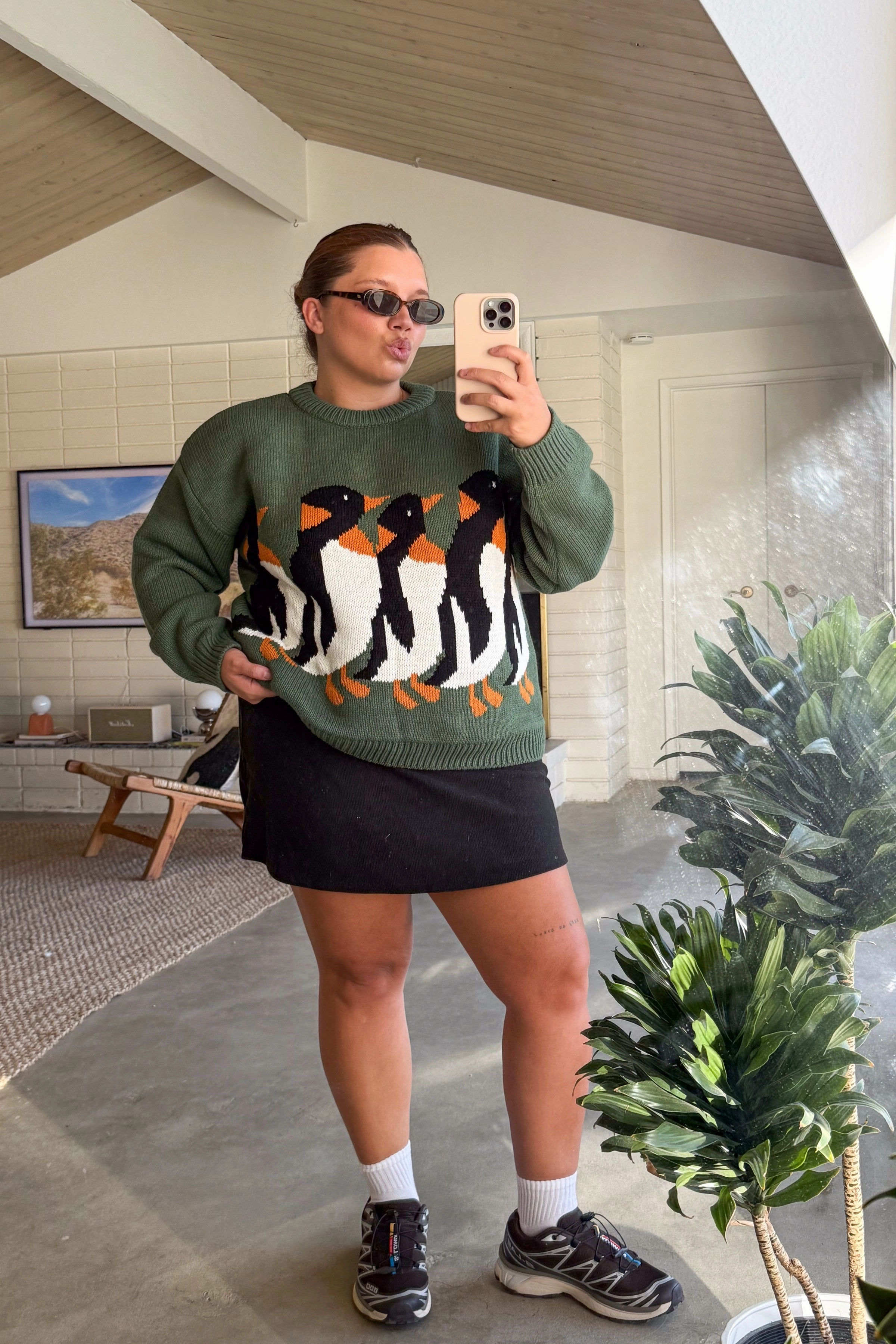 Chilly Day Style Waddle Sweater