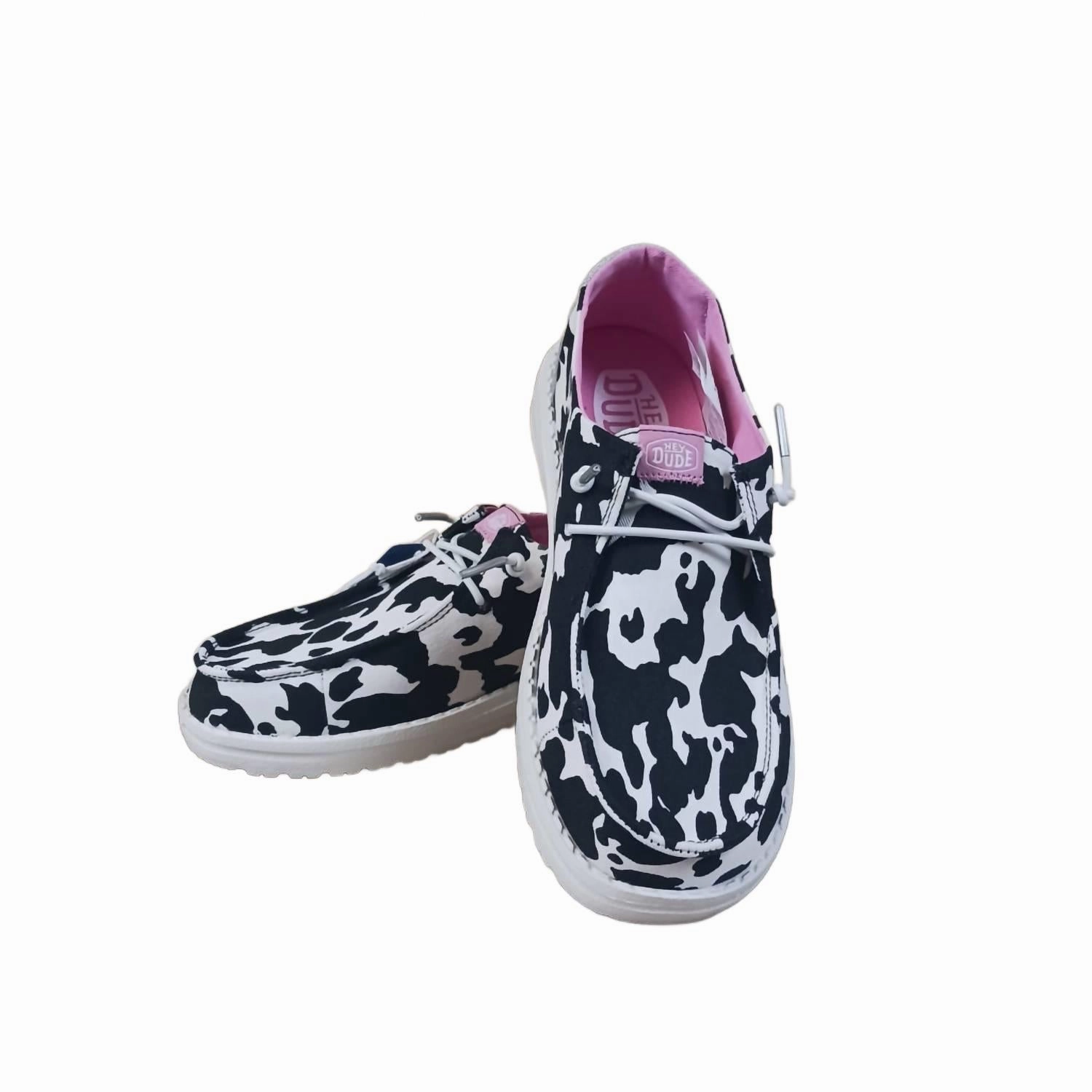 Kid's Wendy Cowgirl Sparkle In Black & White Comfort Fit Design