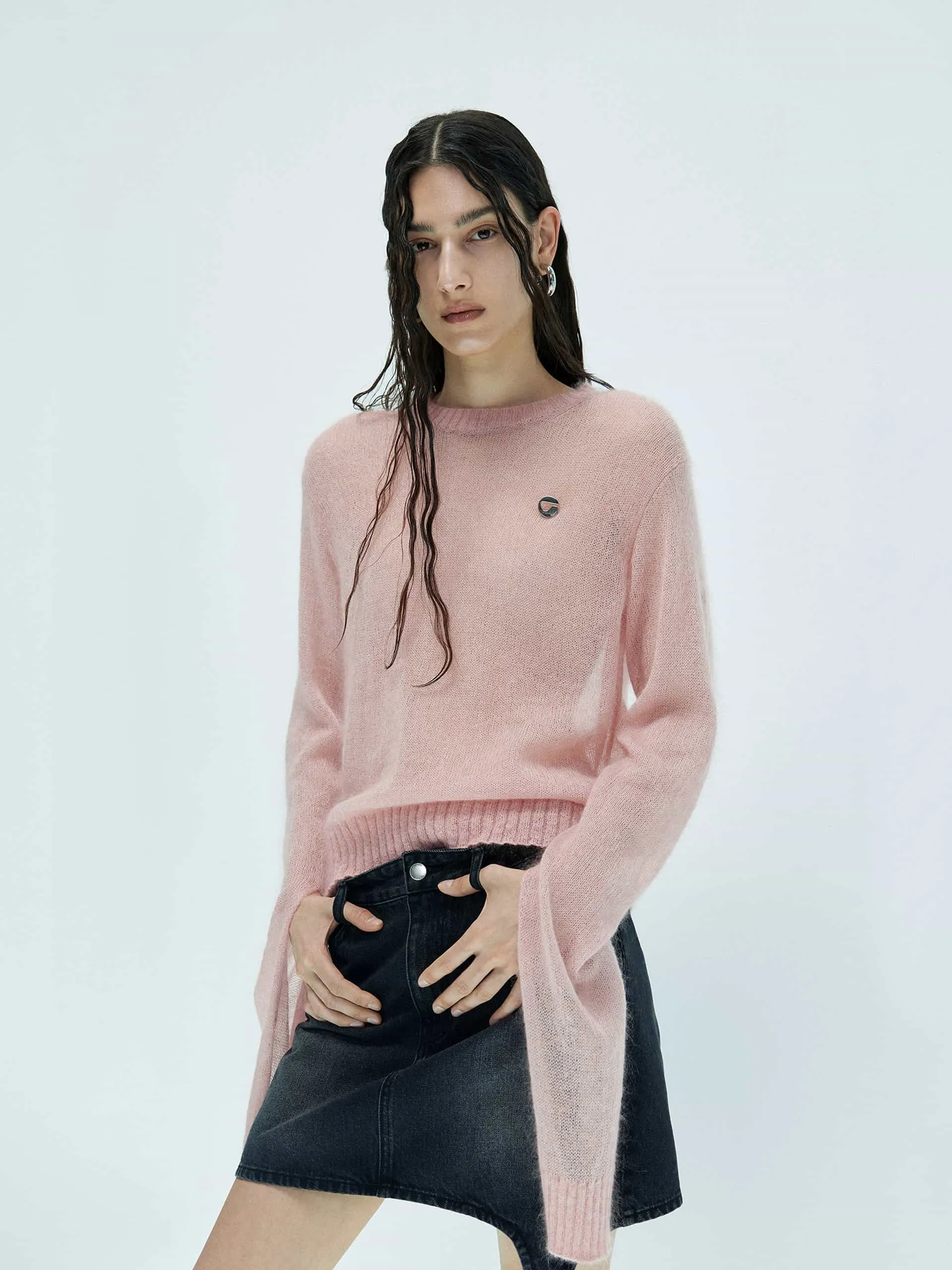 Winter Essential Smart Layers Lightweight Sheer Sweater