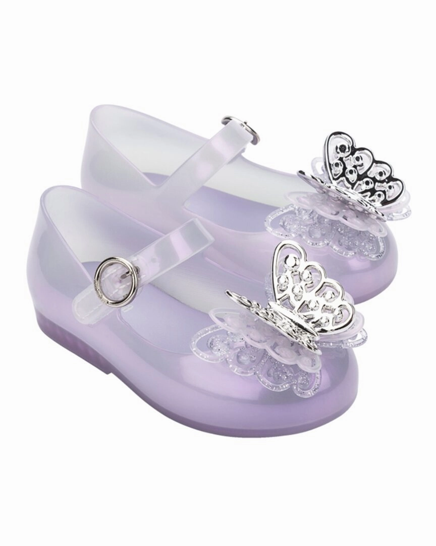 River Step Mini Melissa Sweet Love Fly Baby Ballerina Flat