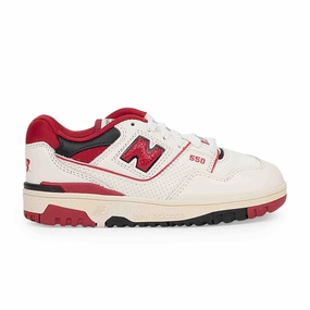 RED NB P550 OXFORDS - KIDS SNEAKERS Wrinkle Resistant