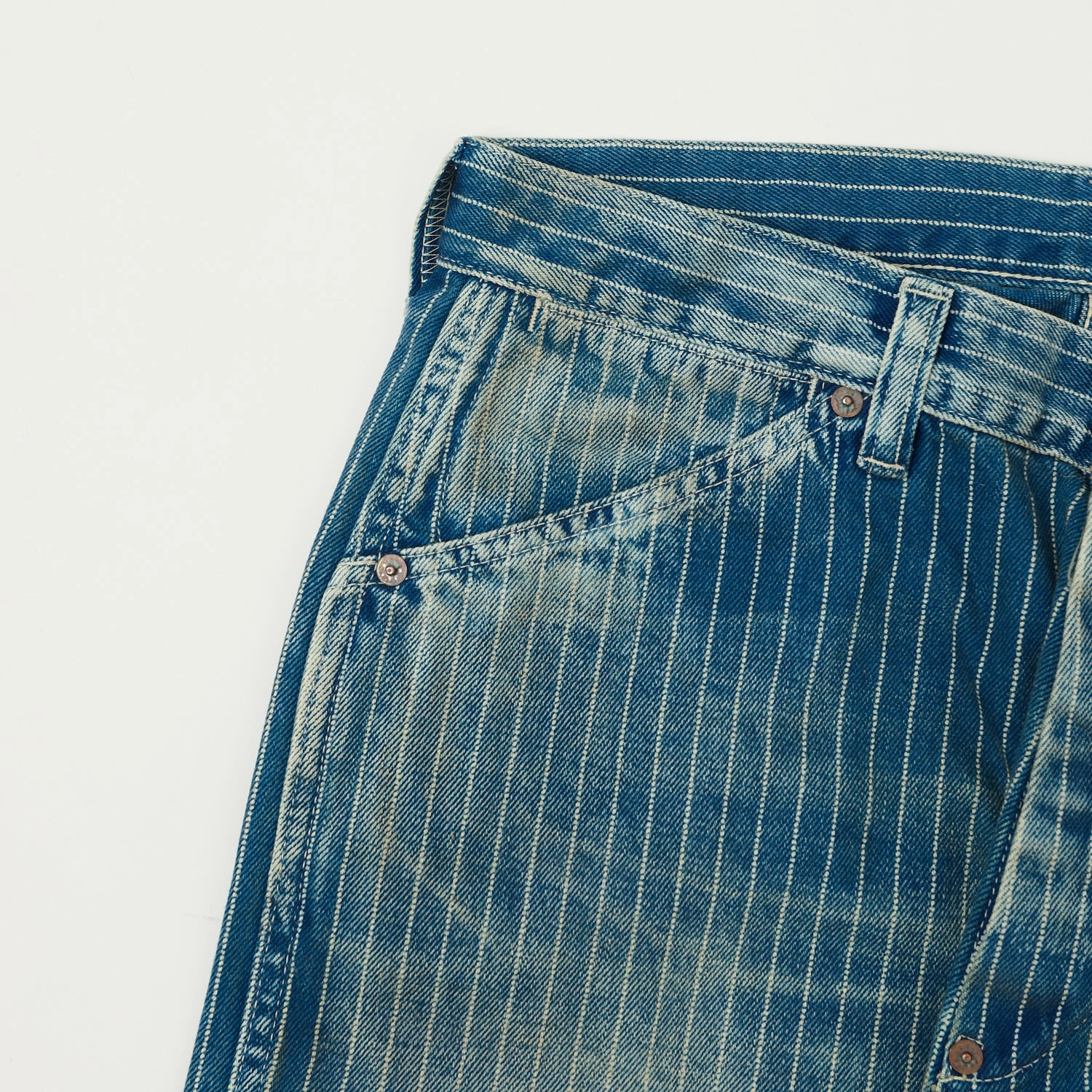 Easy Pack Full Count 1129 Indigo Wabash Work Pants - Heavy Wash