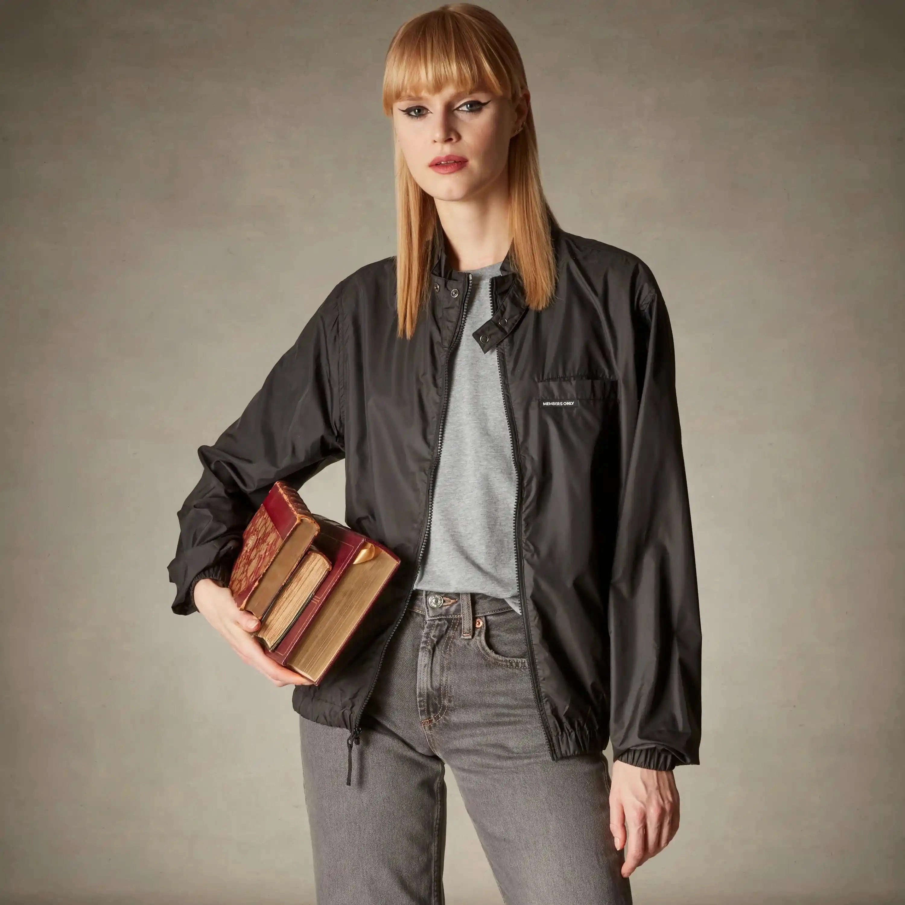 Women's Oversized Packable Windbreaker Jacket winter season Advocate