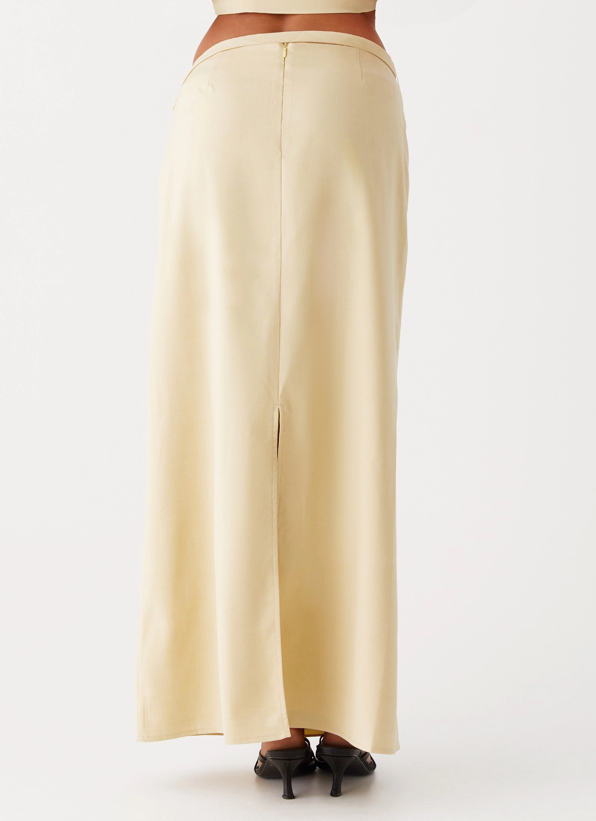 Soft Lines Soft Styling Azura Maxi Skirt - Yellow