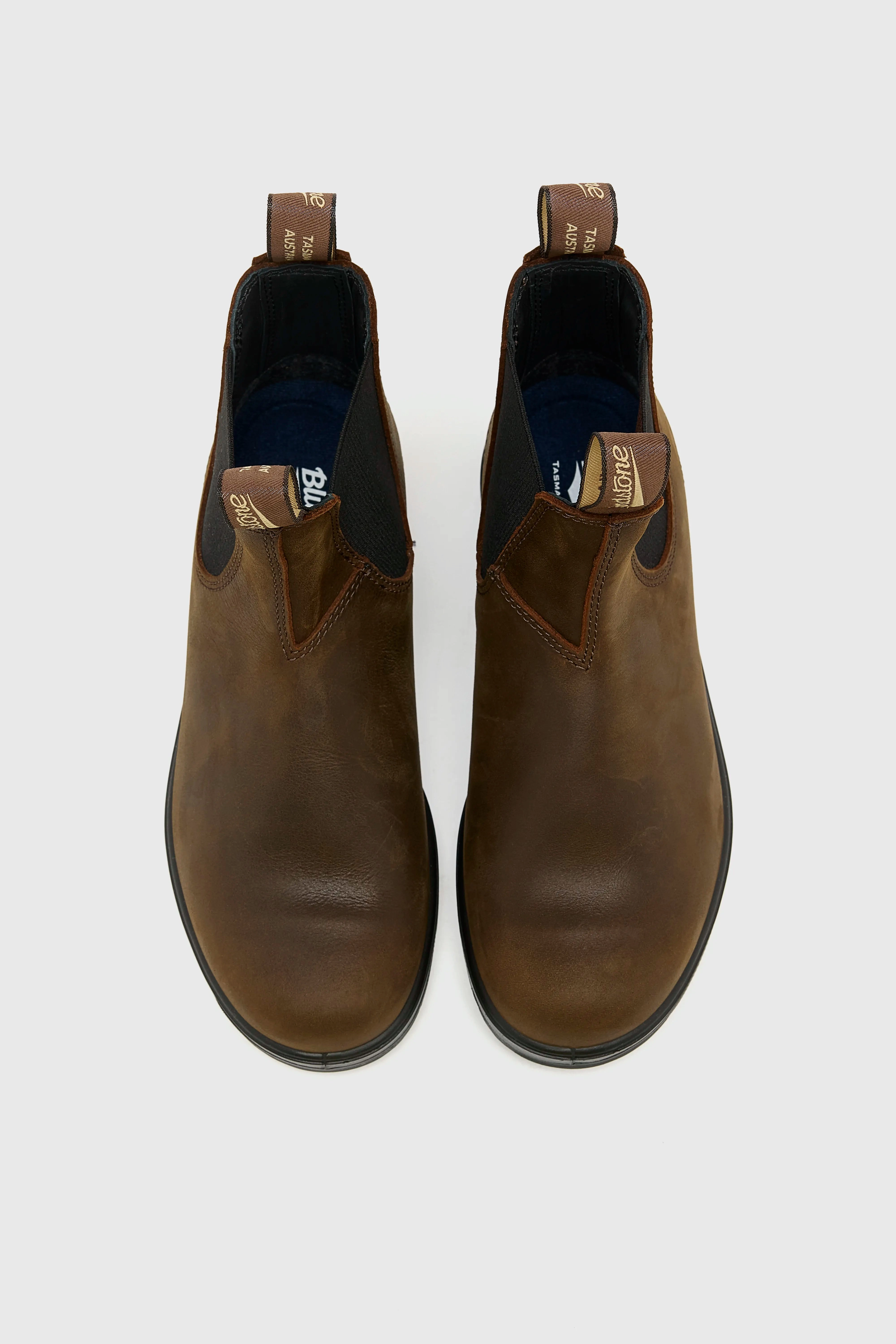 Social Butterfly 1609 Classic Chelsea Boots for Women  (252 / W / BROWN)