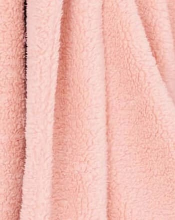 Gel Toasty Teddy Zip Up | Rose Pink