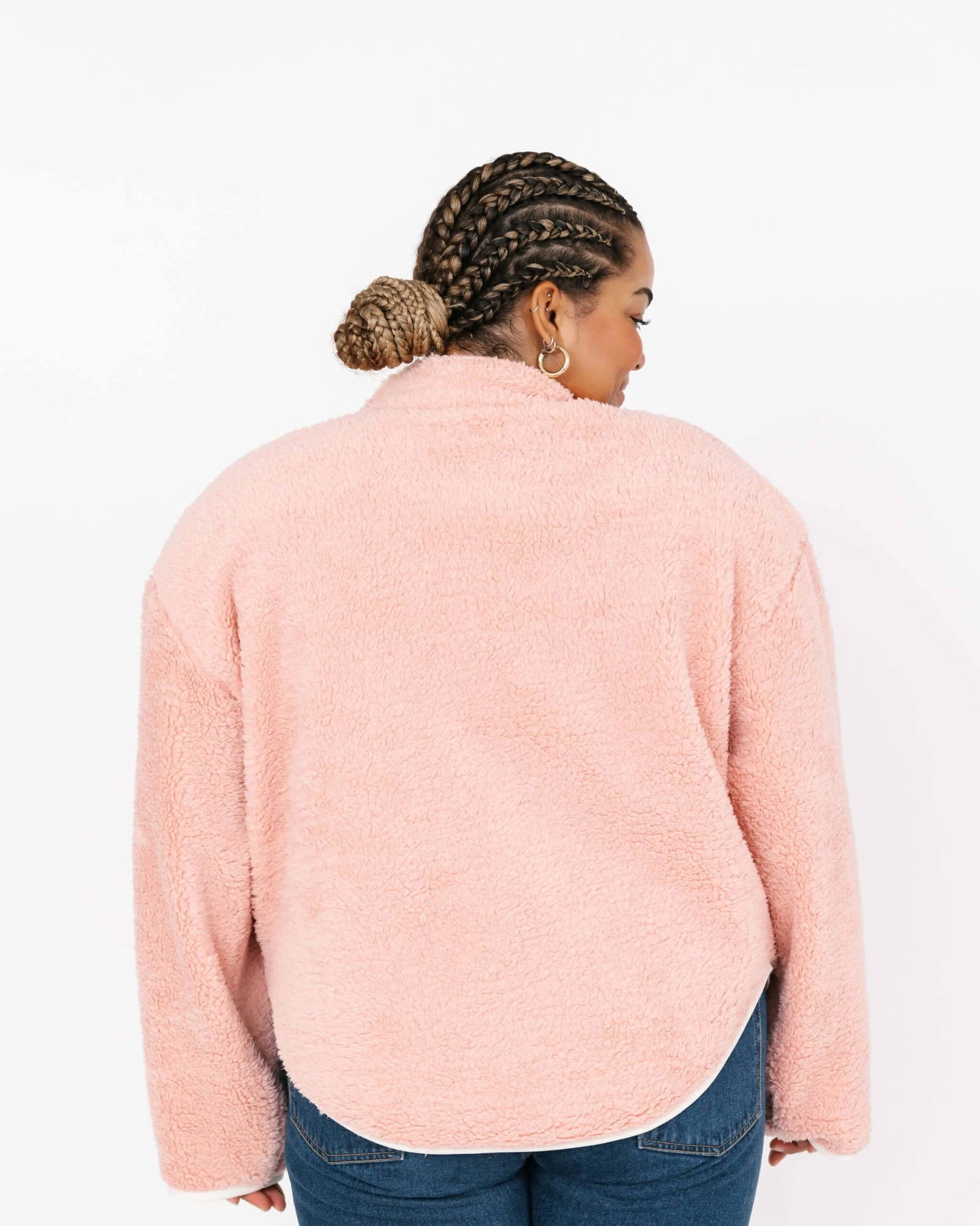 Toasty Teddy Zip Up | Rose Pink kids'
