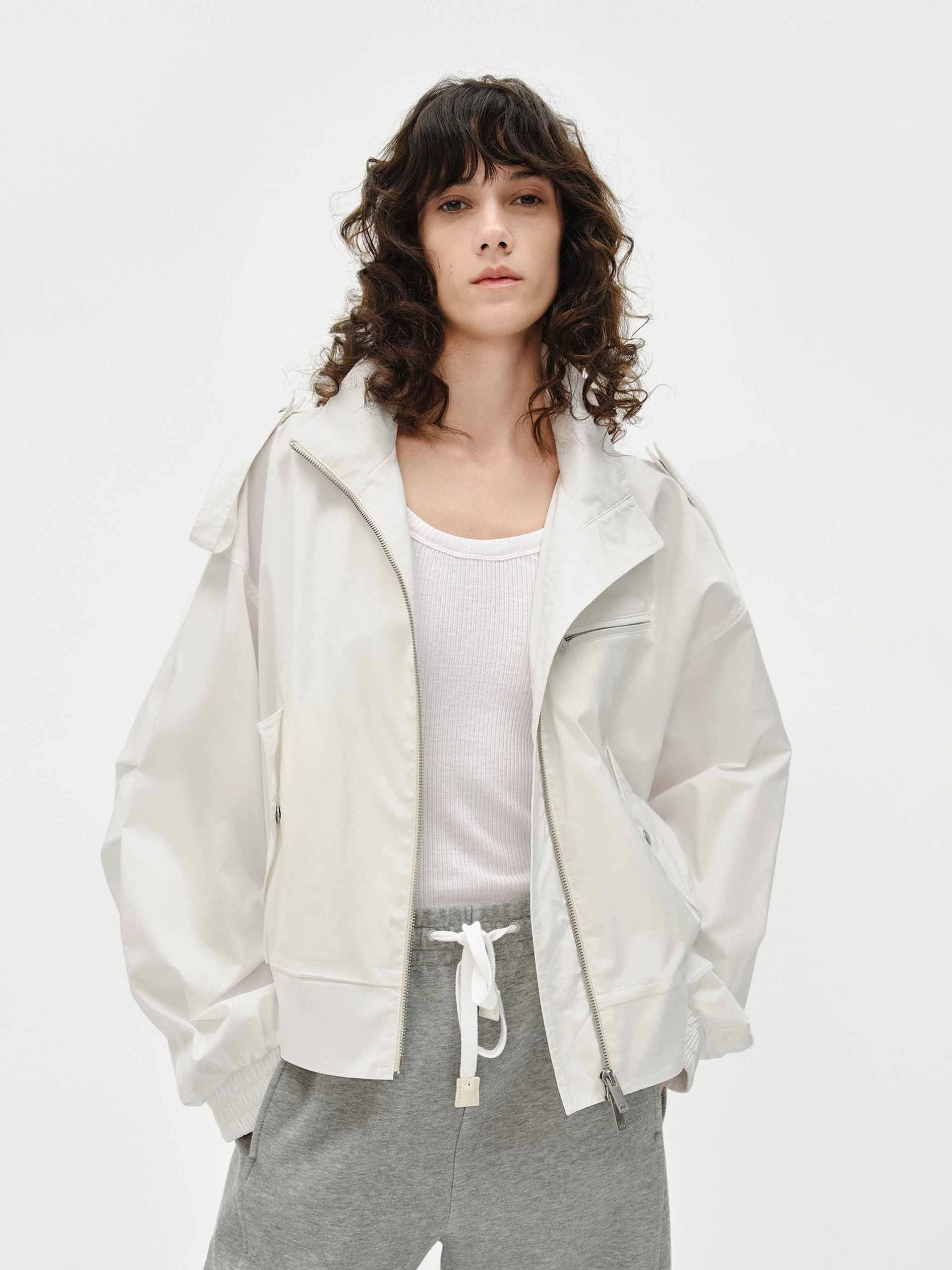 Cotton Blend Regular Jacket City Ready Style