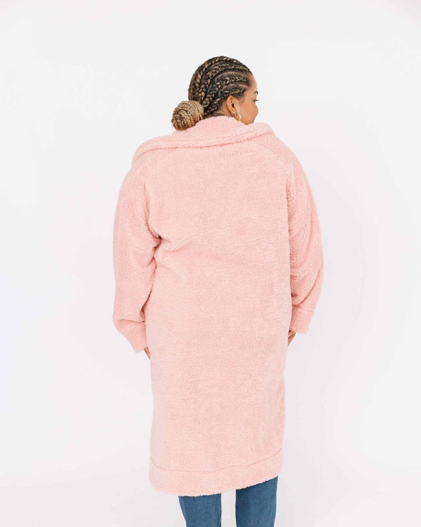 Cozy Chic Teddy Coat | Rose Pink Peak Ready