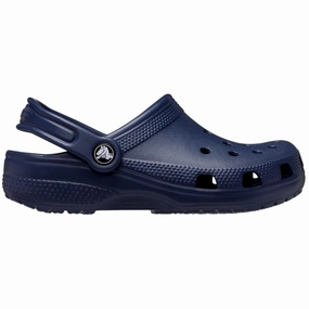 Lightweight EVA Construction Neutral Look Crocs Classic Clog Navy  206991-410 Pre-School