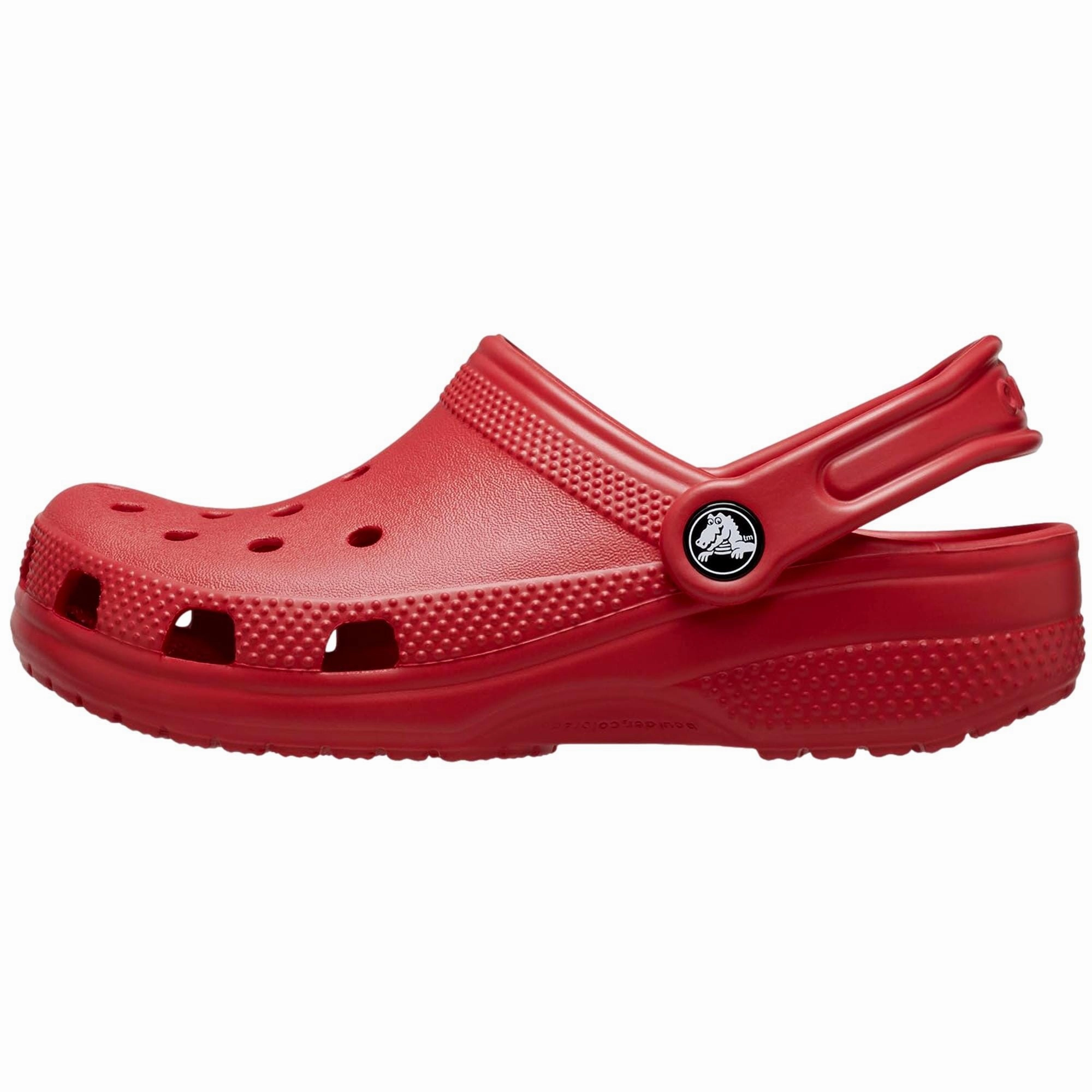 Crocs Classic Clog Varsity Red  206990-6WC Toddler photo shoot
