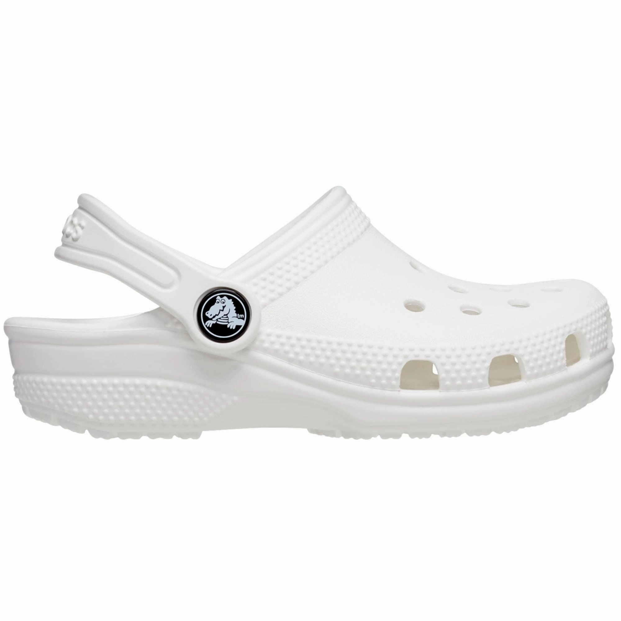 Crocs Classic Clog White  206990-100 Toddler Fashion Mood Happy Walk
