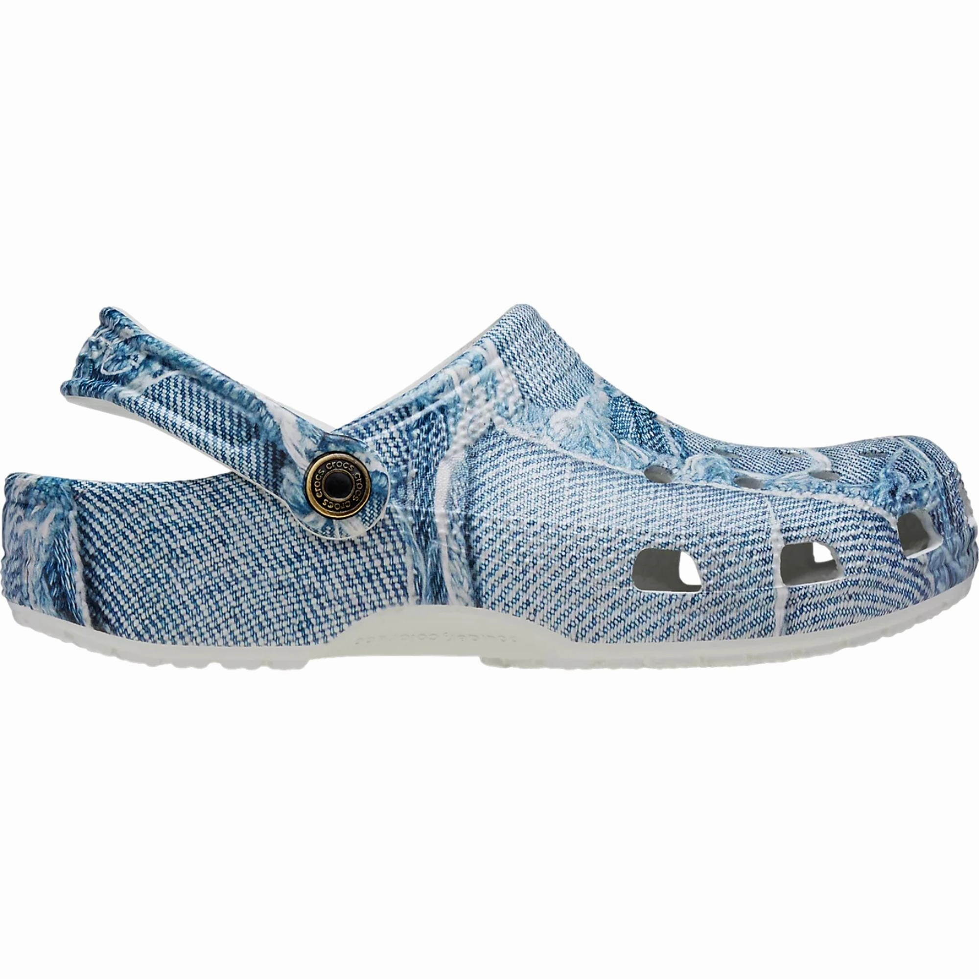 Beach Footwear platform sandals Crocs Classic Denim Clog Light Denim  210402-4MH Men's