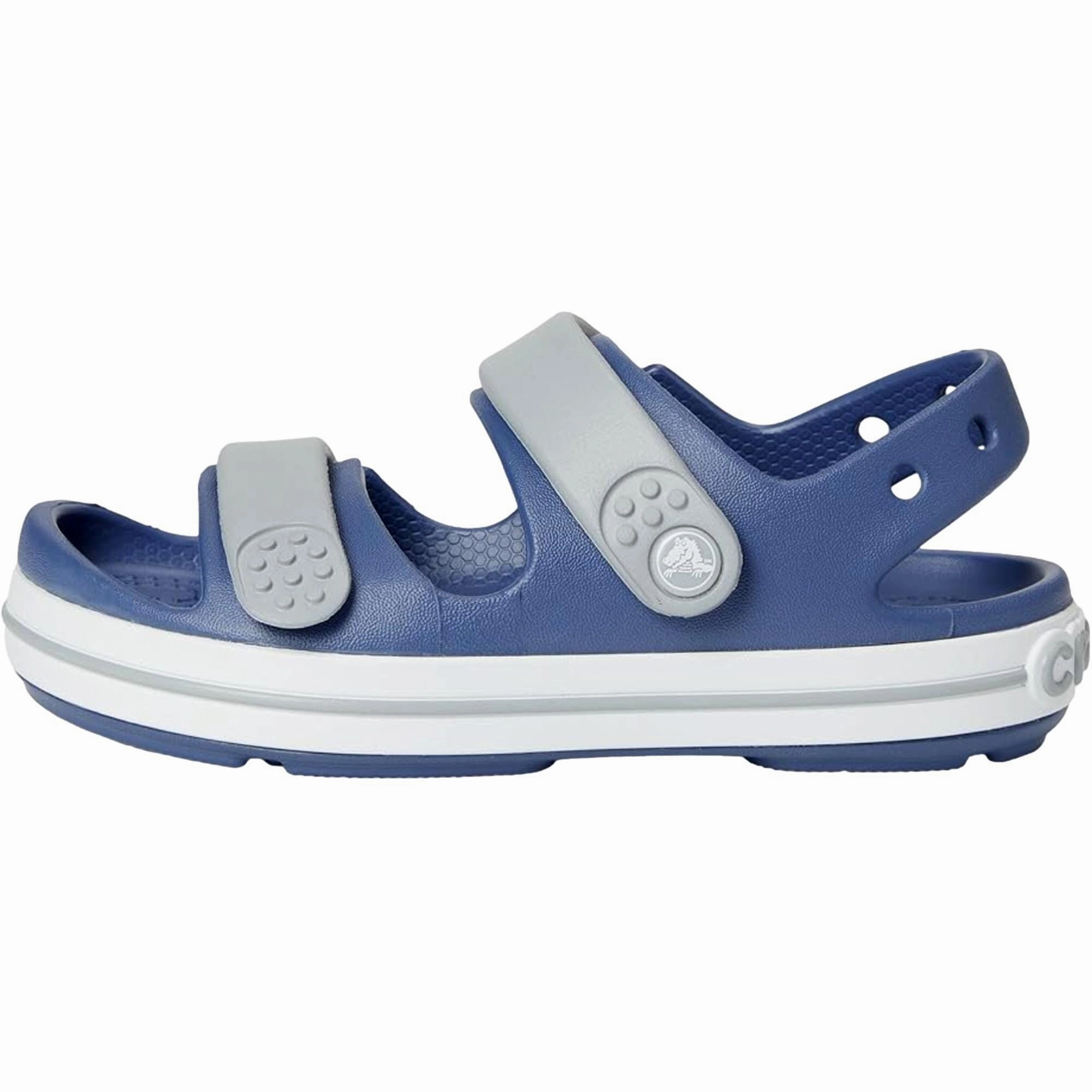 Crocs Crocband Cruiser Sandal Bijou Blue / Light Grey  209423-45O Pre-School Sandal Buckles
