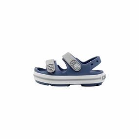 Sling Back Crocs Crocband Cruiser Sandal Bijou Blue / Light Grey  209424-45O Toddler