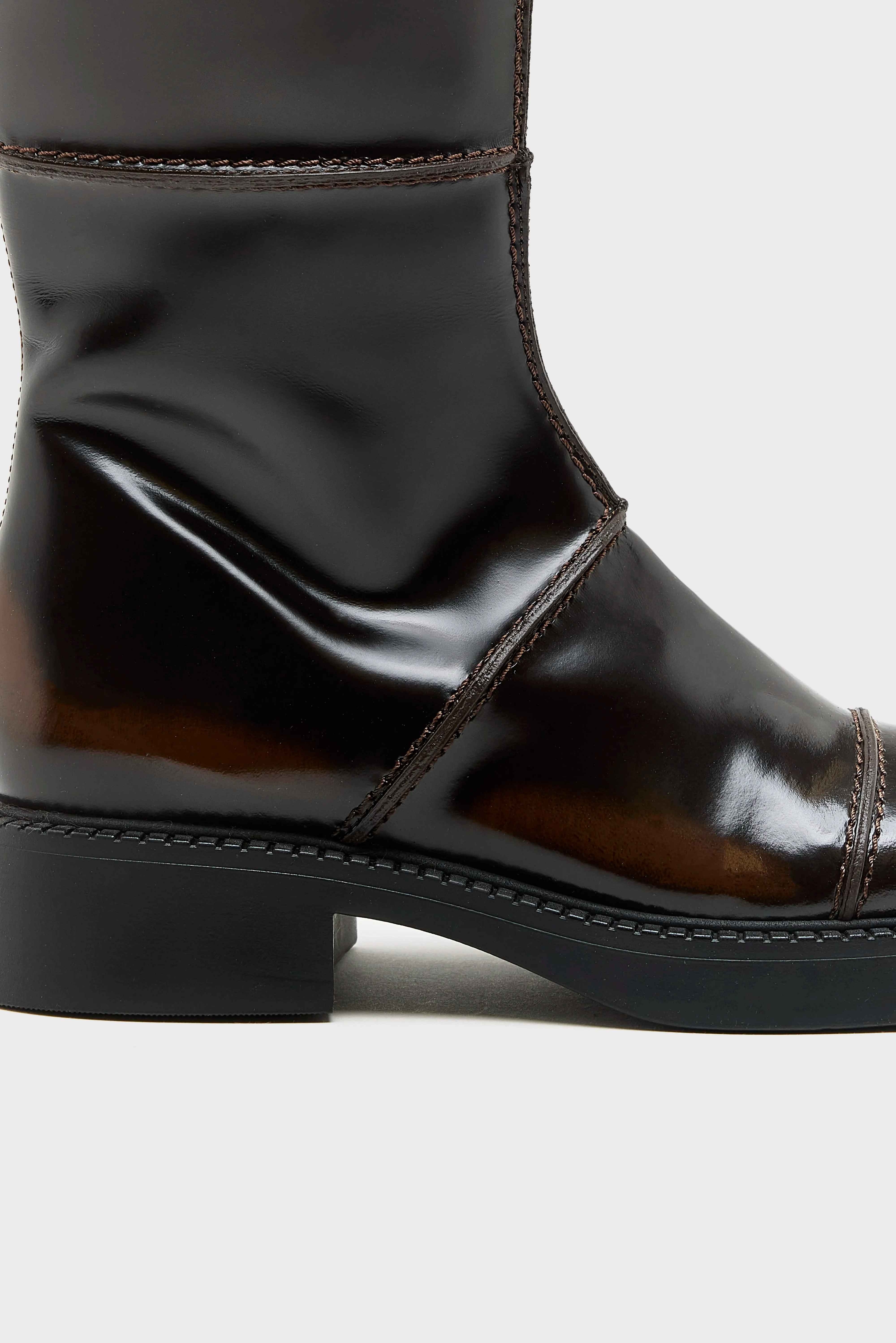 Slip Resistant Hiking Trails Lightweight Design Dahlia Dark Brown Ankle Boots  (252 / W / BROWN)