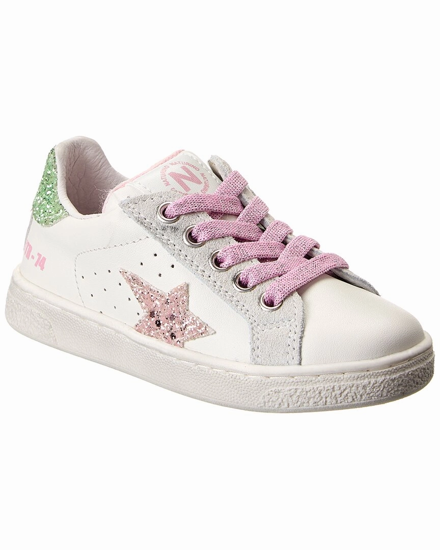 Men Mode Naturino Pinn Zip Leather Sneaker