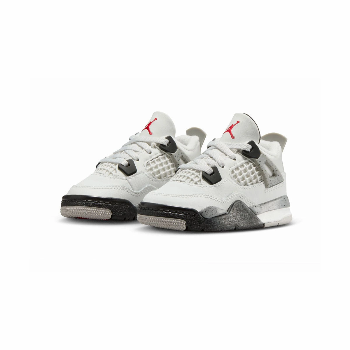art show Ring Time Jordan 4 Retro 'White Cement' Baby/Toddler Shoes