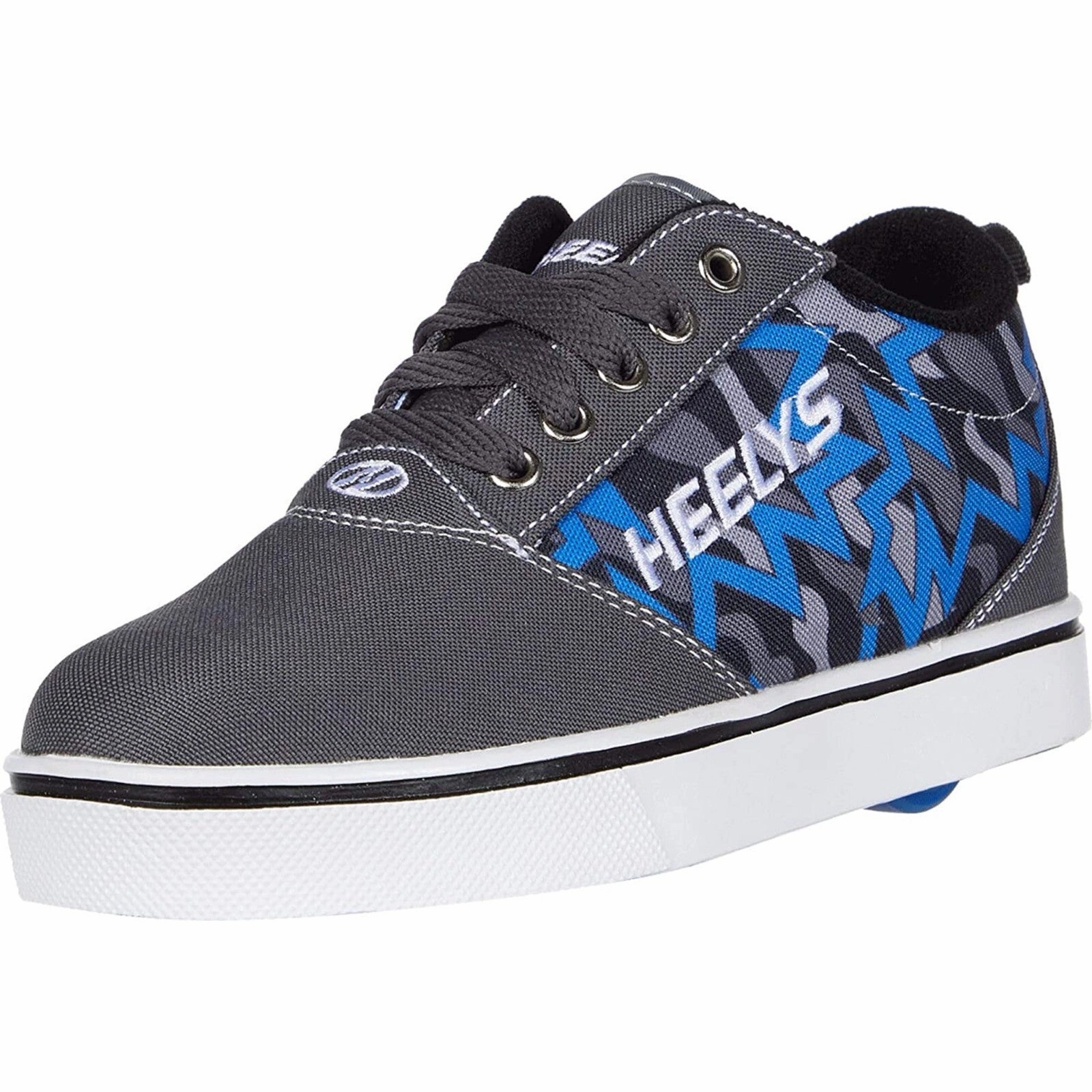 Slip-On Comfort Comfort   cushion Heelys Pro 20 Prints HES10332H-251 Kids Charcoal Blue Skate Shoes JOBB284